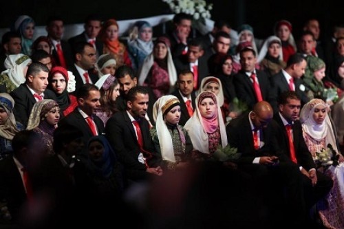 巴勒斯坦：集体婚礼