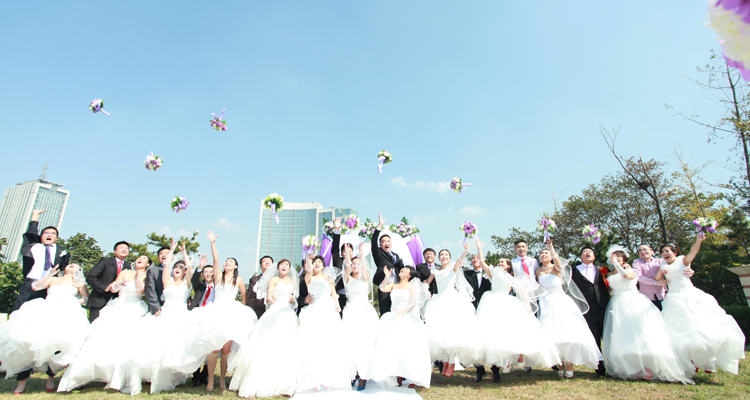 青岛集体婚礼：2022年10月4日第六十七届青岛“海之恋”集体婚礼
